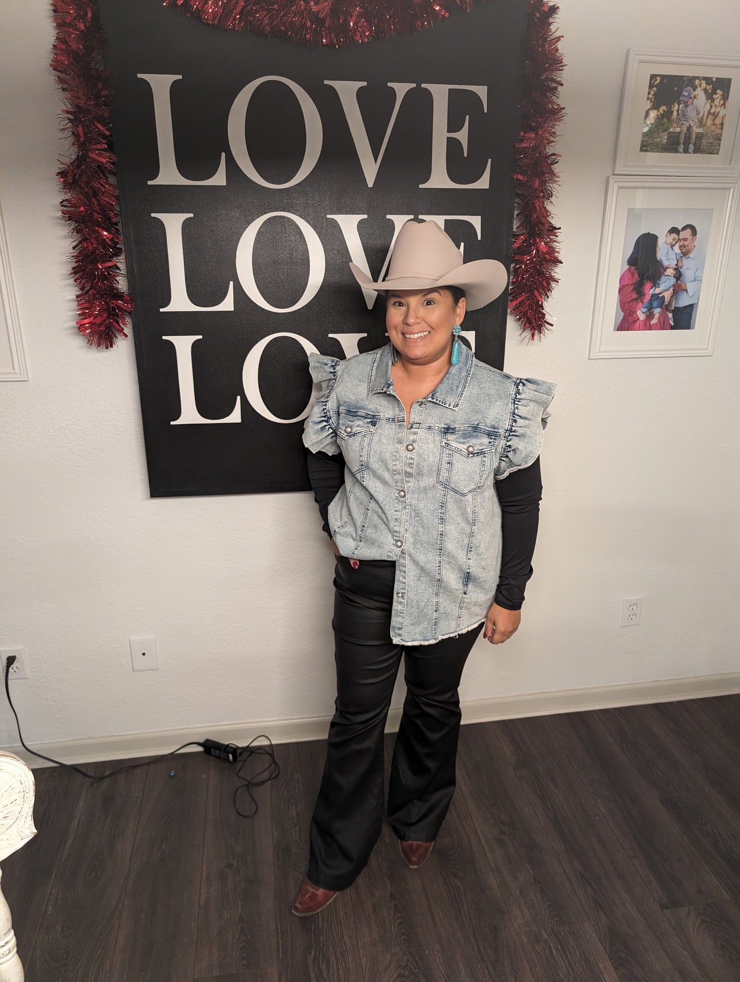 Denim Ruffler