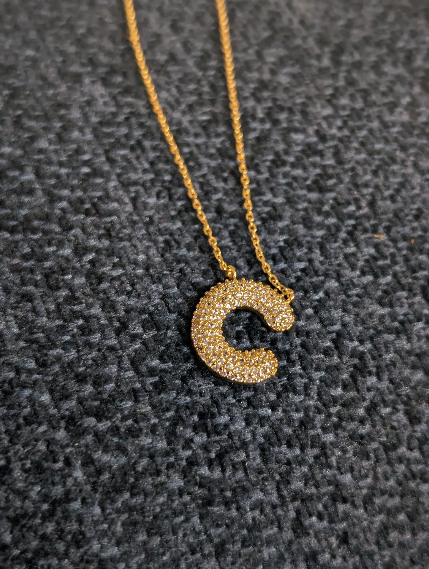 Pave Initially Yours Necklace