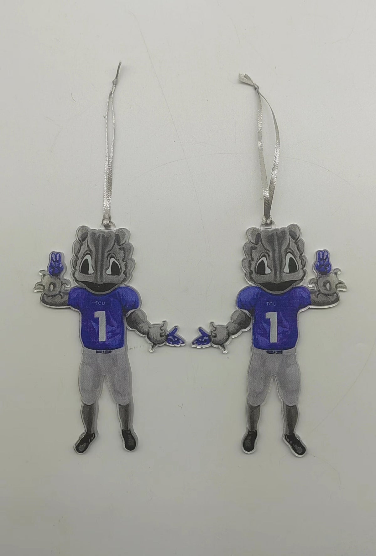 TCU Mascot Acrylic Ornament